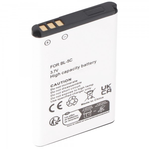 AccuCell batterie convient pour WiKo Lubi2 batterie Wiko Lubi 2, Lubi2 Alliage A290, A330, A350, A400, A500i, D730, D830, R5, A600