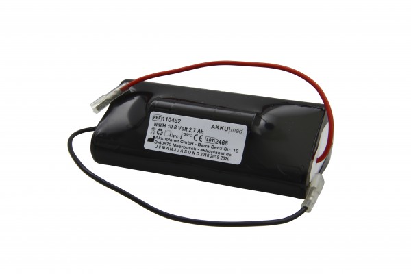 Batterie NiMH pour Testeur de courant alternatif Quest - Type 704080 - 10,8 V 2,7 Ah