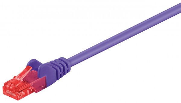 Câble patch Goobay CAT 6, U/UTP, violet