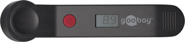 Manomètre numérique Goobay - pile incluse (1x lithium CR2032 3 V)