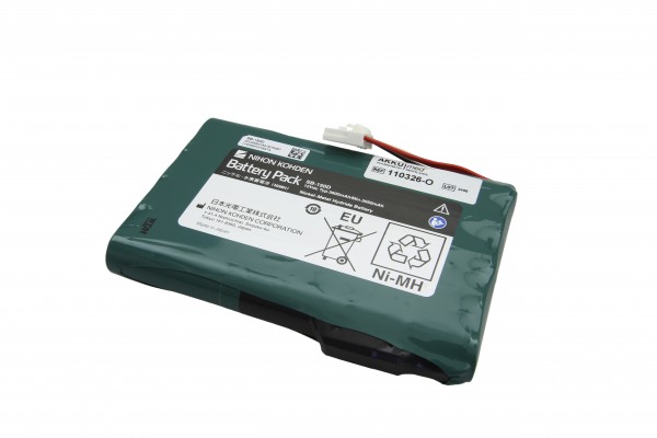 Batterie NiMH d'origine Nihon Kohden Cardiofax ECG-1500 type X073 / SB-150D