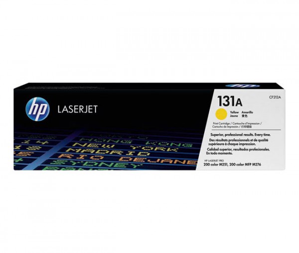 Toner laser HP CF212A jaune 1 800 pages