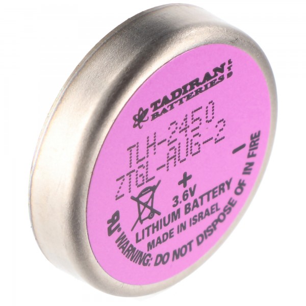 Tadiran TLH-2450 / P Batterie TLH-2450 / P 3.6 Volt 550mAh avec connecteur d'impression