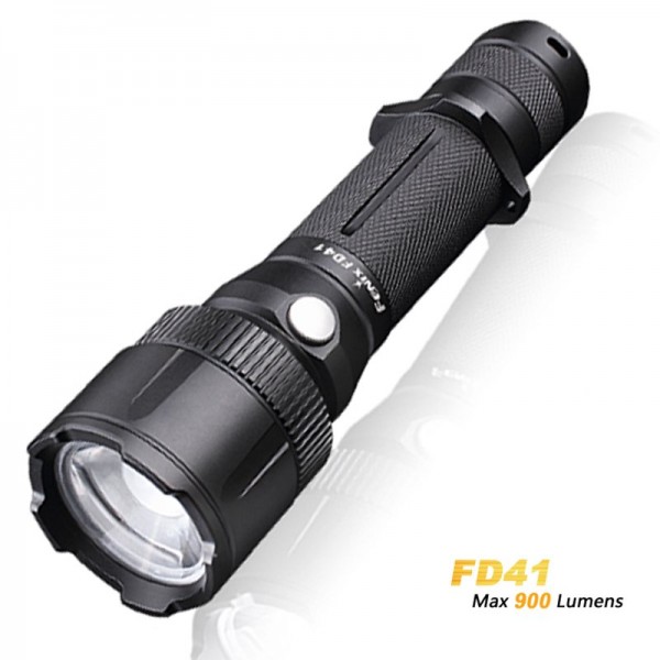 Fenix FD41 Cree XP-L HI LED Lampe de poche LED à 360 degrés de focalisation avec batterie USB Li-ion 2600mAh