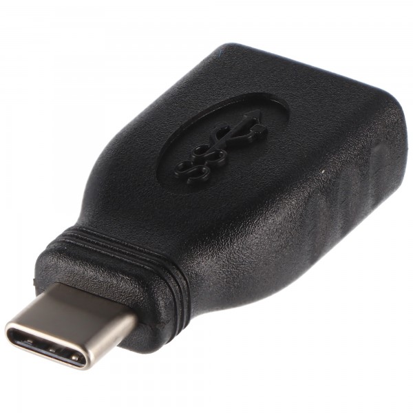 Adaptateur AccuCell compatible avec USB Type C (USB-C) mâle vers USB-A 3.0 femelle - Prise en charge OTG