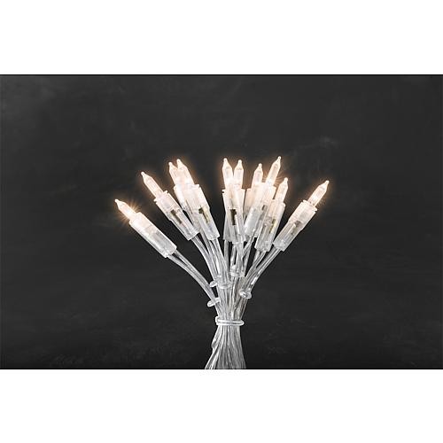 Mini Guirlande lumineuse lumineuse LED 'One String' 10 flg blanc chaud 6300-123