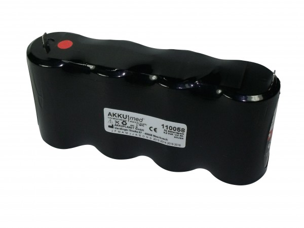 Batterie en plomb compatible avec Datex Ohmeda, Braun Oxymètre de pouls 3700E