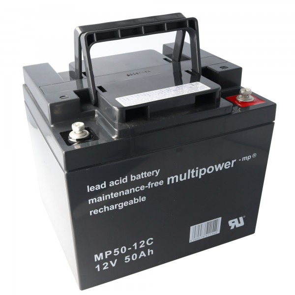 Multipower MP50-12C longue durée de vie et faible autodécharge