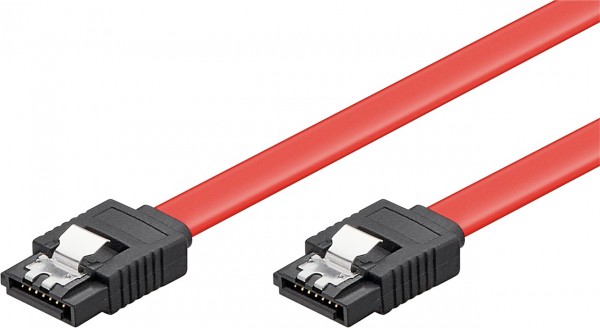 Câble Goobay HDD S-ATA 1.5 GBit/s/3 GBit/s Clip - Connecteur SATA type L > Connecteur SATA type L