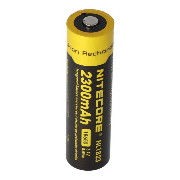 Nitecore Li-Ion batterie de type 18650 - 2300mAh - NL1823
