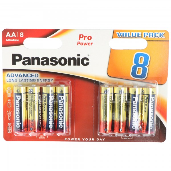 Panasonic PowerMax3 8-pack Mignon / AA