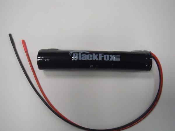 Batterie éclairage de secours L1x3 Blackfox BF-1600SCHT avec câble 10cm avec câble ouvert 3,6V, 1600mAh