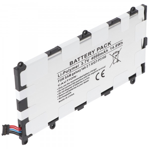 Batterie pour Samsung Galaxy Tab 2 7.0 batterie AA1BC20o / TB, AA1C426bS / TB, SP4960C3B