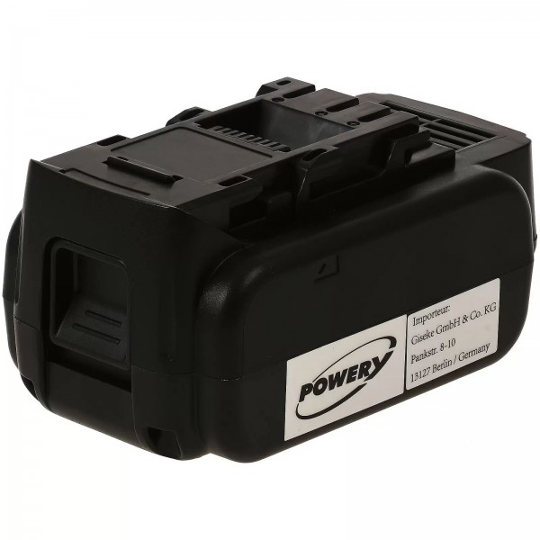 Batterie adaptée pour Panasonic EY 7950 LR /EY 7550 LR /EY 7450 LR /EY 4550 X /EY 37C1 B /Typ EY 9L54 B 18 V 5000 mAh