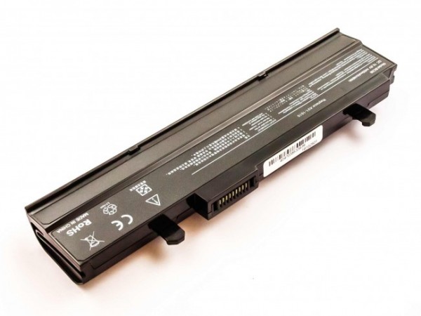 Batterie adaptable sur ASUS Eee PC 1015, 1215, A32-1015, Li-ion, 10.8V, 4400mAh, 47.5Wh, noir