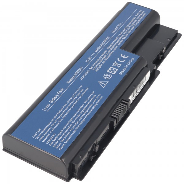 AccuCell batterie adaptée pour Acer Aspire 7738G 10.8 Volt avec 4400mAh