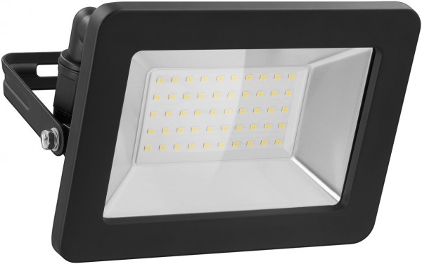 Spot d'extérieur LED Goobay, 50 W - avec 4250 lm, lumière blanche neutre (4000 K) et presse-étoupe M16, adapté à une utilisation en extérieur (IP65)