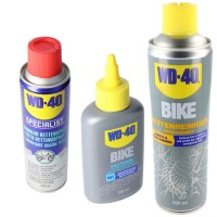 Kit de nettoyage WD-40 BIKE, 3 pièces, idéal pour nettoyer et entretenir votre vélo