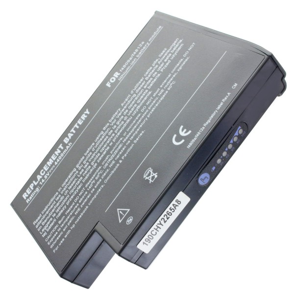 Batterie adaptée pour HP OmniBook XE4100 batterie XE4400, XE4500, 361742-001 4400mAh 14.8V