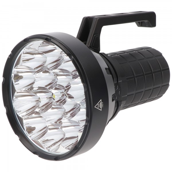 Lampe de poche LED Imalent SR16 avec batterie Li-Ion 16 LED Cree XHP 50,3 4000 mAh 55 000 lumens