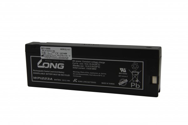 Batterie au plomb adaptable sur GE / Criticon Dinamap Pro 100, 200