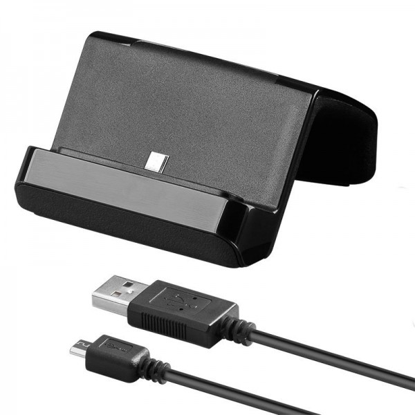 Station d'accueil USB avec port micro-USB variable