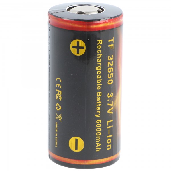 Batterie Li-ion protégée Trustfire 32650 6000mAh 3.7V
