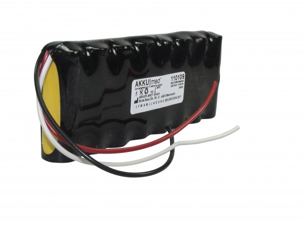 Batterie rechargeable NC pour oxymètre de pouls Datex Ohmeda Biox 3770/3775 type 6051-0000-036