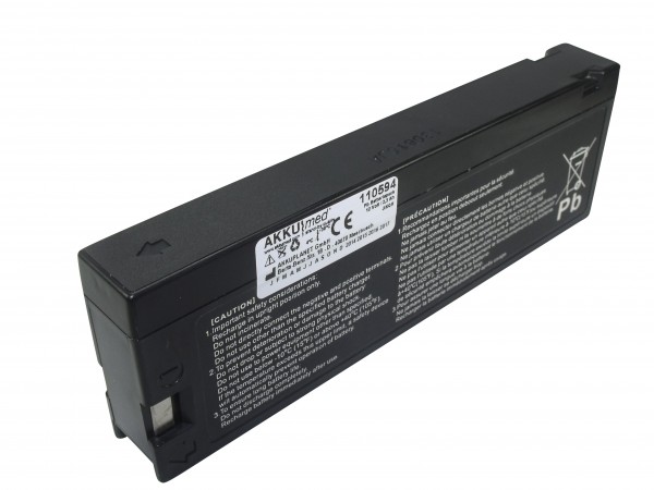 Batterie rechargeable en plomb compatible avec le moniteur patient Datascope Mindray PM8000 Express - M05-302R3R