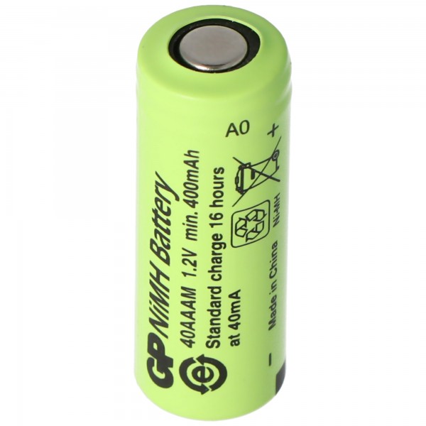 GP GP40AAAM Batterie NiMH Taille 2 / 3AAA sans étiquette de soudure