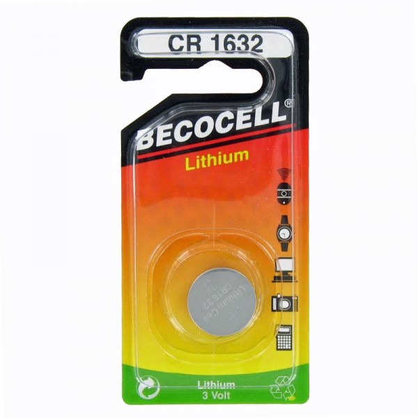 Pile au lithium Becocell CR1632