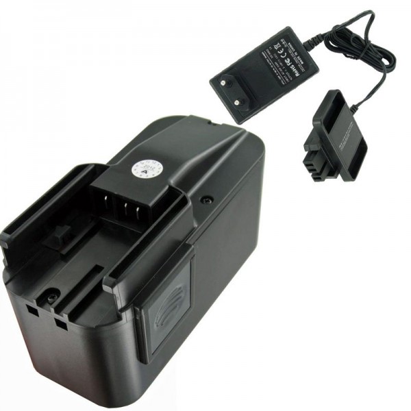 Batterie et chargeur adaptables à Atlas Copco B12, BX12, MX12 2Ah NiCd