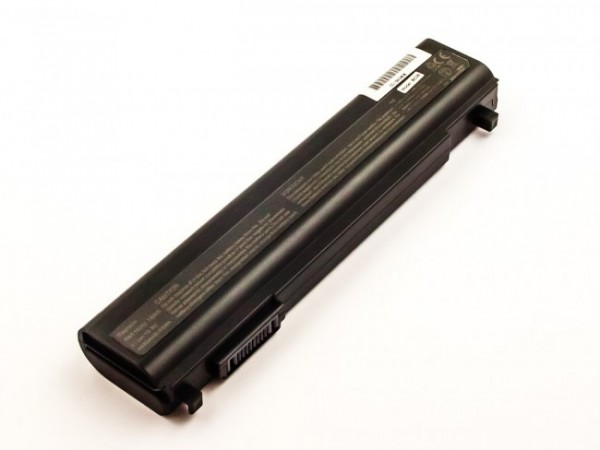 Batterie pour Toshiba Portégé R30, R30A, Li-ion, 10.8V, 4400mAh, 47.5Wh, noir