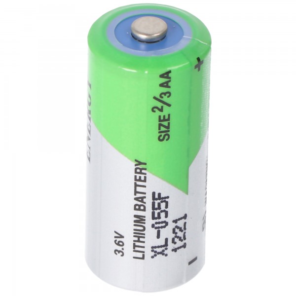 Batterie au lithium chlorure de thionyle Xeno XL-055 F, 2 / 3AA 1650mA