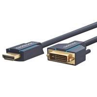 Câble adaptateur DVI vers HDMI™ Câble Premium, 1x connecteur DVI-D Dual-Link 24+1 vers 1x connecteur HDMI, longueur de câble de 10 mètres