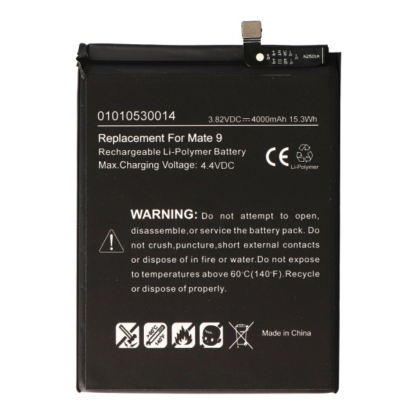 Batterie pour Huawei Mate 9 HB396689ECW, Mate 9 Dual SIM, MHA-L09, MHA-L29, MHA-TL00