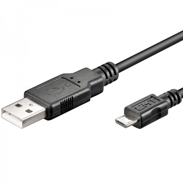 Câble USB 2.0 haute vitesse 60 cm A mâle vers USB Micro B mâle