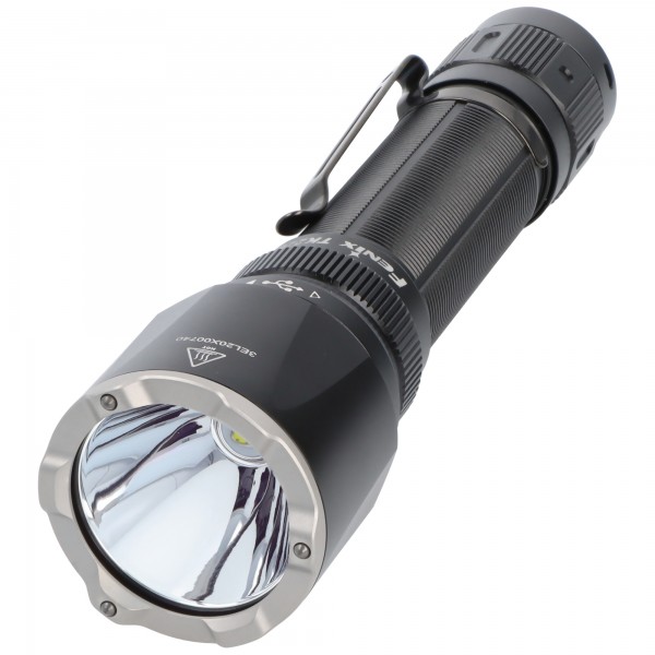 Lampe de poche LED Fenix TK22R avec jusqu'à 3 200 lumens, portée de faisceau de 480 mètres, lampe de poche tactique avec interrupteur de commande FlexiSensa