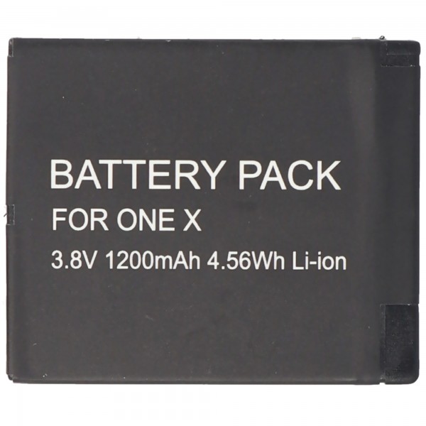 Batterie pour Insta360 One X, Li-ion, 3.8V, 1150mAh, 4.4Wh