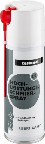 Adhésif en aérosol Teslanol - Laisse un lubrifiant universel adhérant fermement - 200 ml