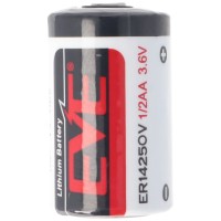 Eve lithium 3,6V batterie ER14250V 1 / 2AA batterie -55 ° C à 85 ° C degrés