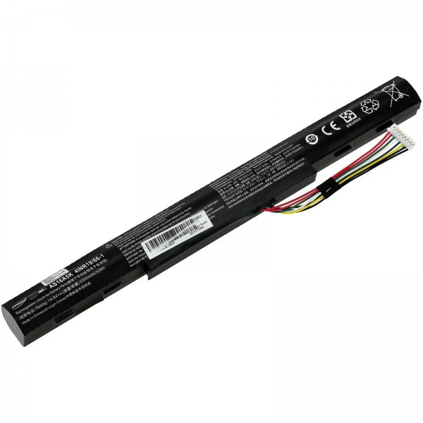 Batterie pour ordinateur portable Acer Aspire E5-575G / E5-523G / type AS16A5K - 14.6V - 2200 mAh