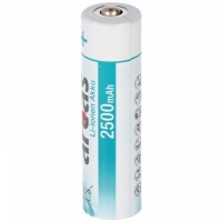 Batterie lithium-ion 18650, 2500mAh, 3,7 volts, dimensions 67,5 x 18,5 mm