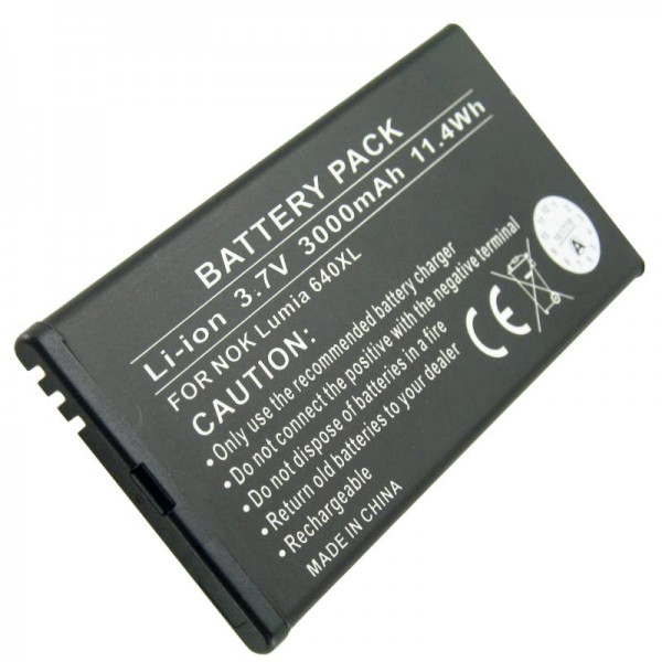 Batterie pour Nokia Lumia 640 XL batterie pour Nokia BV-T4B batterie