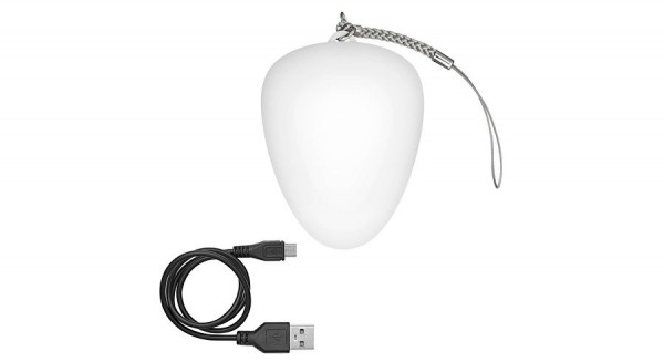 Lampe pour sac à main avec 2 LED, avec capteur IR pratique, lampe rechargeable pour le sac à main, avec câble de chargement micro-USB