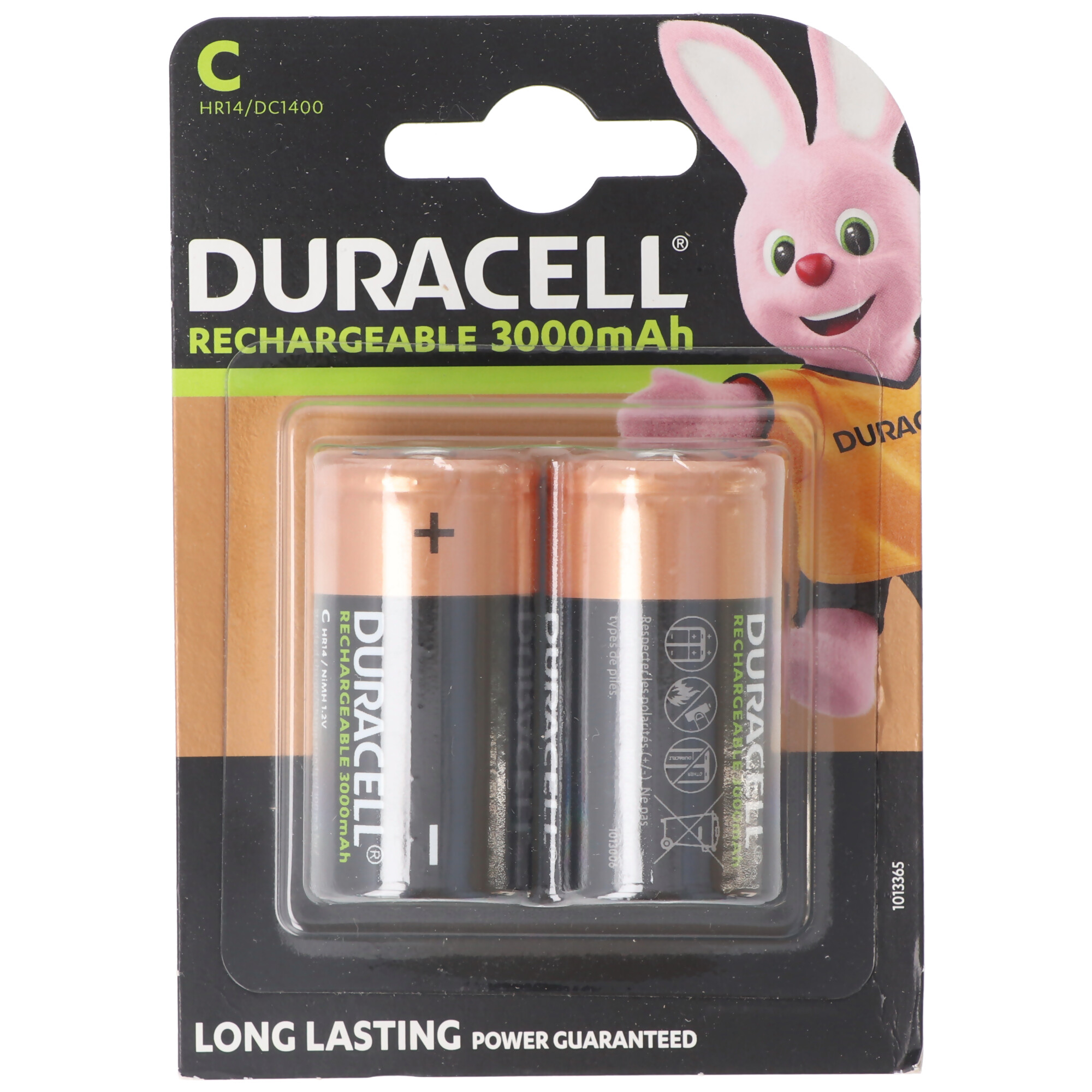 Batterie Duracell Recharge Ultra HR14 Baby LR14 NiMH 3000mAh blister de 2, Bébé c lr20, Batteries par taille, Batteries