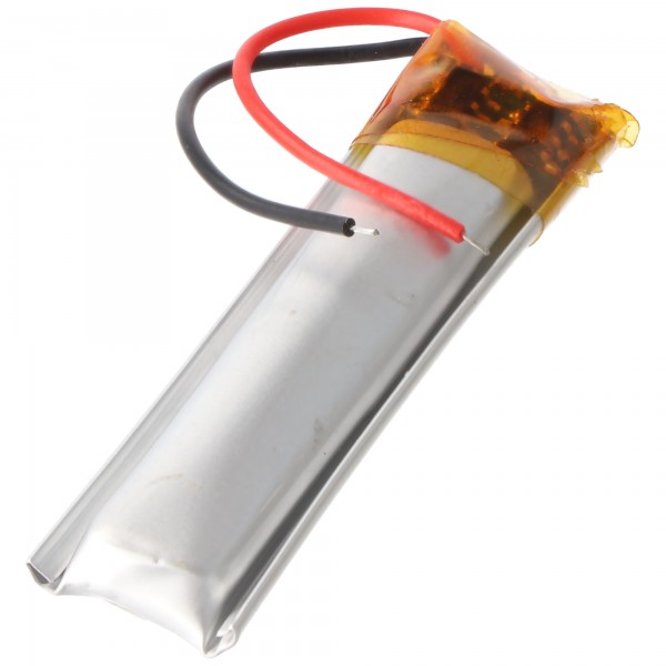 Batterie Li-polymère - 60mAh (3.7V) - pour casque sans fil, écouteurs tels que Jabra AHB390836, B350735, CPL-556, HS-11
