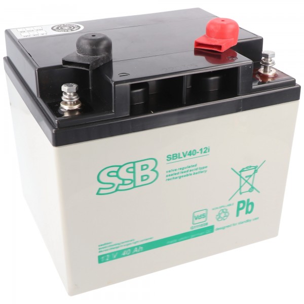 Batterie plomb SSB SBLV40-12i 12V 42Ah Batterie plomb gel AGM