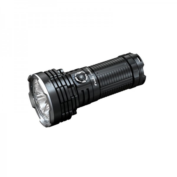 Lampe de poche LED Fenix LR40R V2.0 avec une luminosité allant jusqu'à 15 000 lumens, une portée de 900 mètres, un interrupteur à bascule rotatif, y compris une batterie Li-Ion extrêmement puissante