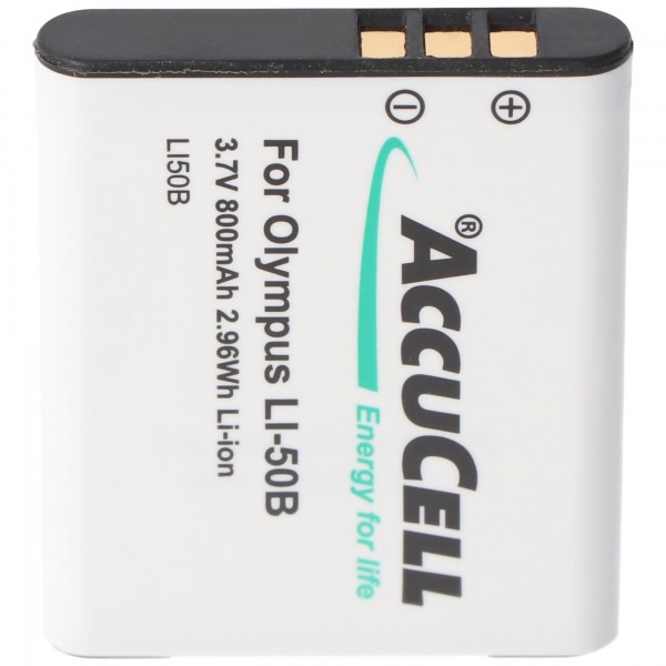 AccuCell batterie adaptée pour Panasonic VW-VBX090 batterie